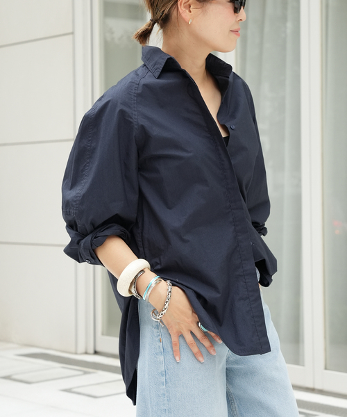 Mikoh(ミコー)の「【MIKOH/ミコー】PASEO SHIRT(シャツ/ブラウス・レディース・ベージュ/ブラック系その他・FREE)」の6枚目の写真