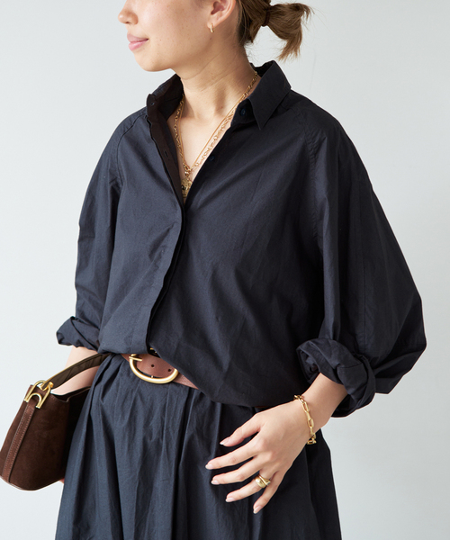 Mikoh(ミコー)の「【MIKOH/ミコー】PASEO SHIRT(シャツ/ブラウス・レディース・ベージュ/ブラック系その他・FREE)」の10枚目の写真