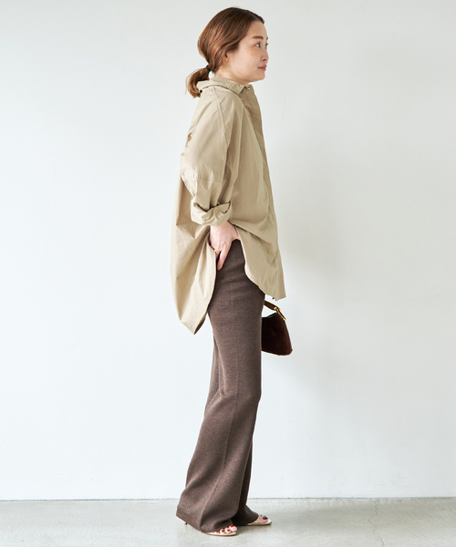 Mikoh(ミコー)の「【MIKOH/ミコー】PASEO SHIRT(シャツ/ブラウス・レディース・ベージュ/ブラック系その他・FREE)」の22枚目の写真
