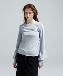 Y-3 | W CNCH DRAPE LS T(Tシャツ/カットソー)