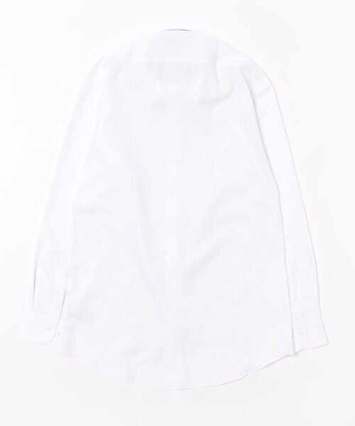 TOKYO SHIRTS(トウキョウシャツ)の「【超形態安定】 形態安定ノンアイロン ボタンダウン 長袖ビジネスワイシャツ(大きいサイズ・長いサイズ)(ビジネスシャツ・メンズ・ホワイト・首回り39cm-裄丈88cm/首回り41cm-裄丈90cm/首回り42cm-裄丈90cm/首回り43cm-裄丈90cm/首回り45cm-裄丈82cm/首回り45cm-裄丈86cm/首回り47cm-裄丈86cm/首回り47cm-裄丈90cm)」の7枚目の写真