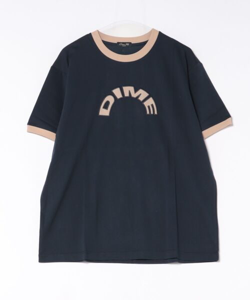 DIME（ダイム）の「Dime/ダイム/Arch Ringer T-Shirt（Tシャツ/カットソー・メンズ・ネイビー/ブラウン/ホワイト・M/L/XL）」の21枚目の写真