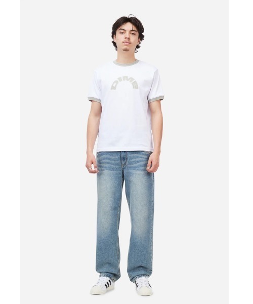 DIME（ダイム）の「Dime/ダイム/Arch Ringer T-Shirt（Tシャツ/カットソー・メンズ・ネイビー/ブラウン/ホワイト・M/L/XL）」の20枚目の写真