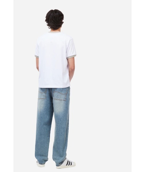 DIME（ダイム）の「Dime/ダイム/Arch Ringer T-Shirt（Tシャツ/カットソー・メンズ・ネイビー/ブラウン/ホワイト・M/L/XL）」の18枚目の写真