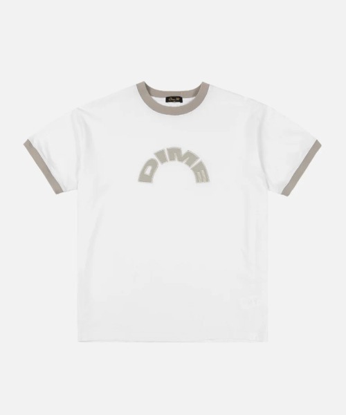 DIME（ダイム）の「Dime/ダイム/Arch Ringer T-Shirt（Tシャツ/カットソー・メンズ・ネイビー/ブラウン/ホワイト・M/L/XL）」の17枚目の写真