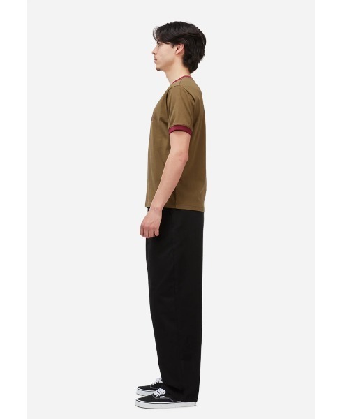 DIME（ダイム）の「Dime/ダイム/Arch Ringer T-Shirt（Tシャツ/カットソー・メンズ・ネイビー/ブラウン/ホワイト・M/L/XL）」の14枚目の写真