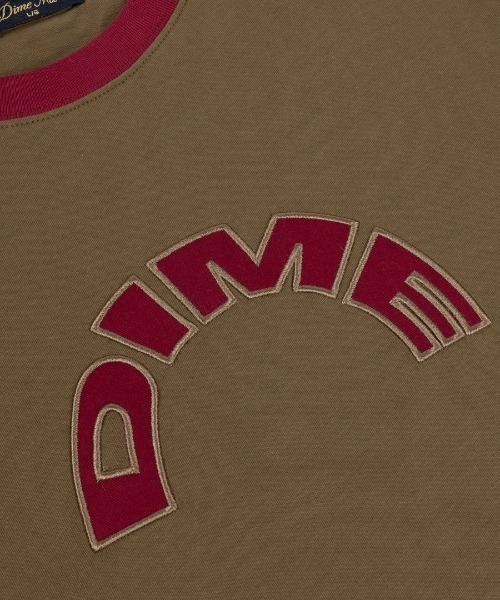 DIME（ダイム）の「Dime/ダイム/Arch Ringer T-Shirt（Tシャツ/カットソー・メンズ・ネイビー/ブラウン/ホワイト・M/L/XL）」の11枚目の写真