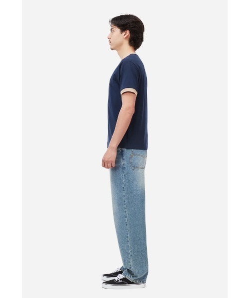 DIME（ダイム）の「Dime/ダイム/Arch Ringer T-Shirt（Tシャツ/カットソー・メンズ・ネイビー/ブラウン/ホワイト・M/L/XL）」の9枚目の写真