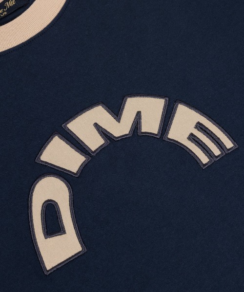 DIME（ダイム）の「Dime/ダイム/Arch Ringer T-Shirt（Tシャツ/カットソー・メンズ・ネイビー/ブラウン/ホワイト・M/L/XL）」の6枚目の写真