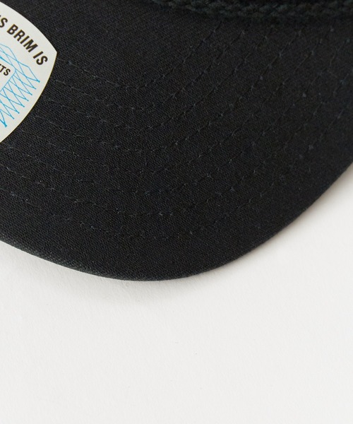BRIXTON(ブリクストン)の「BRIXTON/ブリクストン WHEATON C NP MP TRUCKER HAT メッシュキャップ 刺繍 カーブバイザー スナップバック 吸湿 メンズ ユニセックス 2026年 夏 夏服(キャップ・メンズ・ブラック×ブラック・FREE)」の6枚目の写真