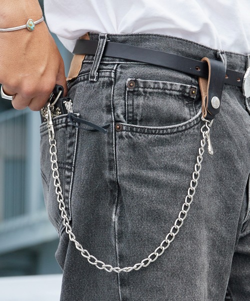 Schott/ショット WALLET CHAIN ウォレットチェーン 本革 牛革 レザー