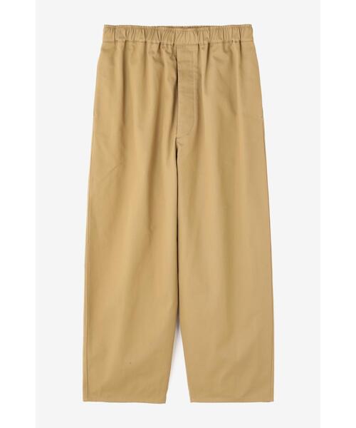 YLEVE(イレーヴ)の「YLEVE / ORGANIC COTTON CHINO EASY TR(その他パンツ・メンズ・カーキ/ブラック・5/4)」の1枚目の写真