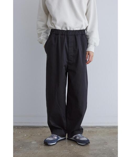 YLEVE(イレーヴ)の「YLEVE / ORGANIC COTTON CHINO EASY TR(その他パンツ・メンズ・カーキ/ブラック・5/4)」の3枚目の写真