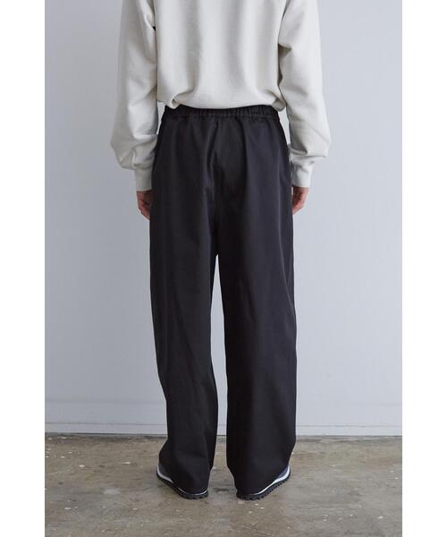 YLEVE(イレーヴ)の「YLEVE / ORGANIC COTTON CHINO EASY TR(その他パンツ・メンズ・カーキ/ブラック・5/4)」の5枚目の写真