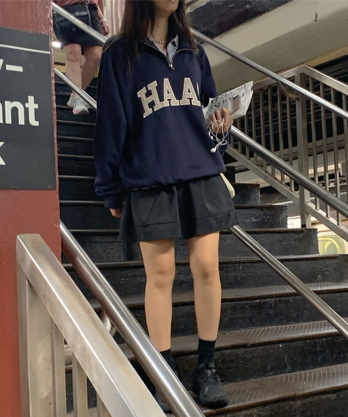 haag（ヘイグ）の「a haag half zip-up (navy)（スウェット・レディース・その他・FREE）」の13枚目の写真