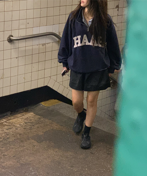 haag（ヘイグ）の「a haag half zip-up (navy)（スウェット・レディース・その他・FREE）」の14枚目の写真