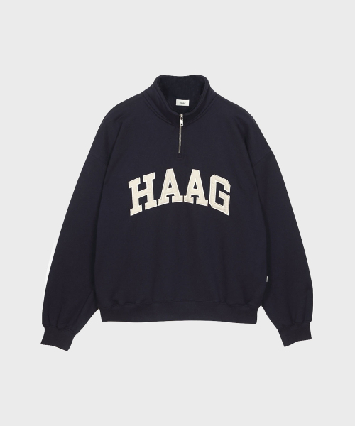 haag（ヘイグ）の「a haag half zip-up (navy)（スウェット・レディース・その他・FREE）」の16枚目の写真