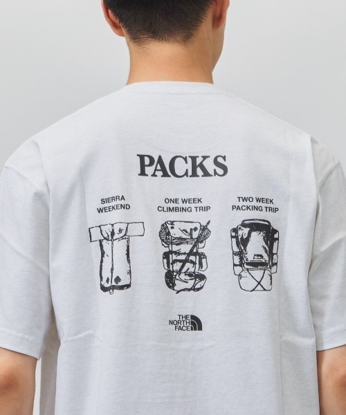 THE NORTH FACE（ザノースフェイス）の「ザ ノース フェイス THE NORTH FACE ショートスリーブ TNF パックス グラフィック ティー（Tシャツ/カットソー・メンズ・ホワイト/ブラック/グレー・S/M/L/LL）」の10枚目の写真