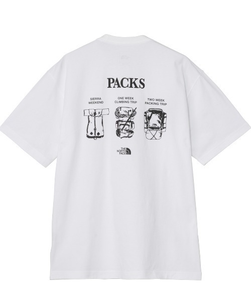 THE NORTH FACE（ザノースフェイス）の「ザ ノース フェイス THE NORTH FACE ショートスリーブ TNF パックス グラフィック ティー（Tシャツ/カットソー・メンズ・ホワイト/ブラック/グレー・S/M/L/LL）」の13枚目の写真
