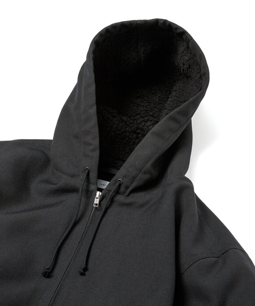 Sandinista（サンディニスタ）の「Duck Boa Hoody Jacket / ダックボアフーディージャケット（その他アウター・メンズ・ブラック/ブルー系その他/カーキ・MEDIUM/LARGE/SMALL）」の5枚目の写真