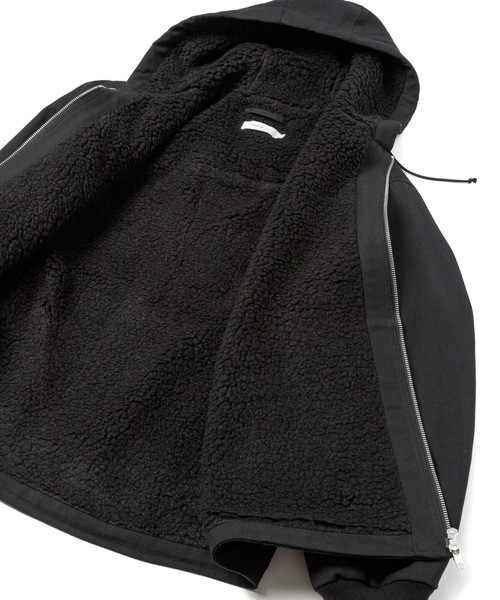 Sandinista（サンディニスタ）の「Duck Boa Hoody Jacket / ダックボアフーディージャケット（その他アウター・メンズ・ブラック/ブルー系その他/カーキ・MEDIUM/LARGE/SMALL）」の7枚目の写真