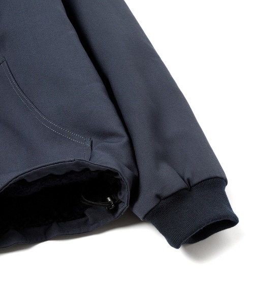 Sandinista（サンディニスタ）の「Duck Boa Hoody Jacket / ダックボアフーディージャケット（その他アウター・メンズ・ブラック/ブルー系その他/カーキ・MEDIUM/LARGE/SMALL）」の9枚目の写真