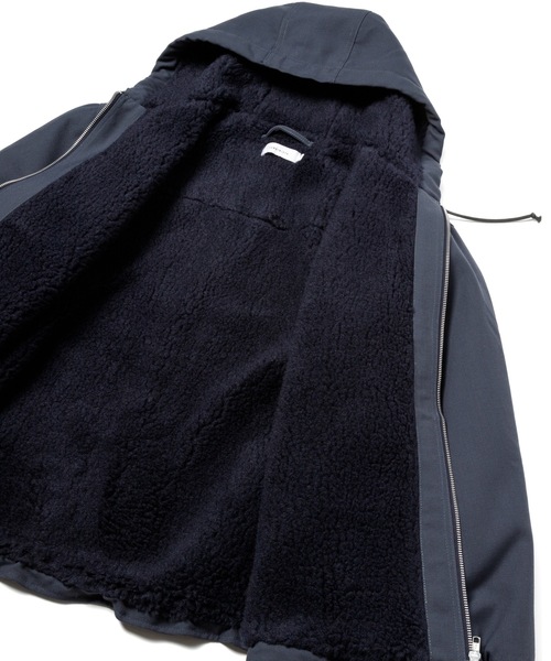 Sandinista（サンディニスタ）の「Duck Boa Hoody Jacket / ダックボアフーディージャケット（その他アウター・メンズ・ブラック/ブルー系その他/カーキ・MEDIUM/LARGE/SMALL）」の10枚目の写真