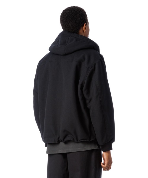 Sandinista（サンディニスタ）の「Duck Boa Hoody Jacket / ダックボアフーディージャケット（その他アウター・メンズ・ブラック/ブルー系その他/カーキ・MEDIUM/LARGE/SMALL）」の16枚目の写真