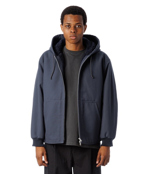 Sandinista（サンディニスタ）の「Duck Boa Hoody Jacket / ダックボアフーディージャケット（その他アウター・メンズ・ブラック/ブルー系その他/カーキ・MEDIUM/LARGE/SMALL）」の20枚目の写真