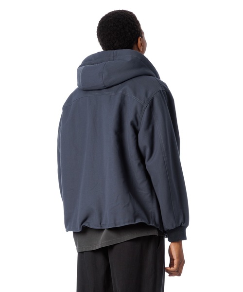 Sandinista（サンディニスタ）の「Duck Boa Hoody Jacket / ダックボアフーディージャケット（その他アウター・メンズ・ブラック/ブルー系その他/カーキ・MEDIUM/LARGE/SMALL）」の22枚目の写真