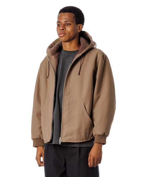 Sandinista（サンディニスタ）の「Duck Boa Hoody Jacket / ダックボアフーディージャケット（その他アウター・メンズ・ブラック/ブルー系その他/カーキ・MEDIUM/LARGE/SMALL）」の18枚目の写真