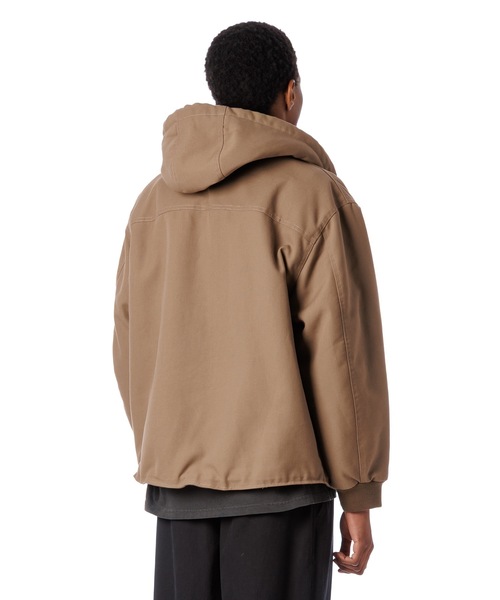 Sandinista（サンディニスタ）の「Duck Boa Hoody Jacket / ダックボアフーディージャケット（その他アウター・メンズ・ブラック/ブルー系その他/カーキ・MEDIUM/LARGE/SMALL）」の19枚目の写真