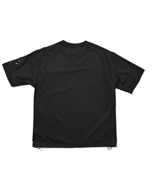 g-stage(ジーステージ)の「接触冷感ストレッチダブルフェイスオーバー半袖シャツ(Tシャツ/カットソー・メンズ・ブラック/ホワイト・48/46/50)」の9枚目の写真