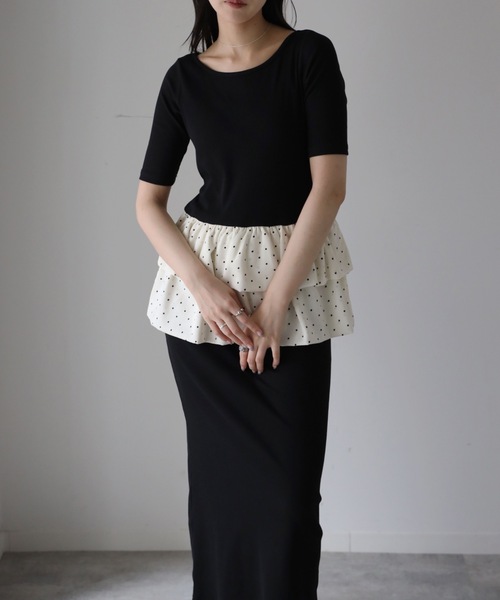 model：164cm. 着用サイズ：FREE