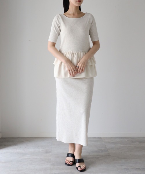 model：164cm. 着用サイズ：FREE