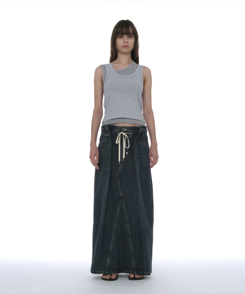 PARTIMENTO WOMEN(パルティメントウィメン)の「オーバーレイスリーブレス_メランジ(Tシャツ/カットソー・レディース・その他・SMALL/MEDIUM)」の2枚目の写真