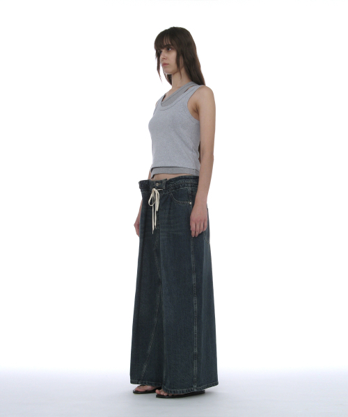 PARTIMENTO WOMEN(パルティメントウィメン)の「オーバーレイスリーブレス_メランジ(Tシャツ/カットソー・レディース・その他・SMALL/MEDIUM)」の3枚目の写真
