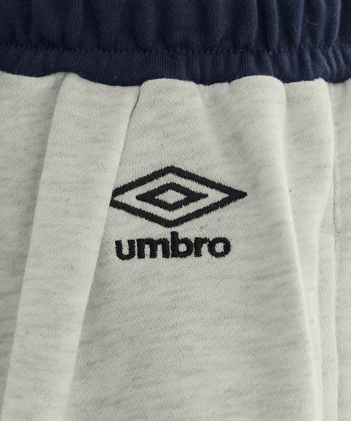 UMBRO(アンブロ)の「【UMBRO/アンブロ】限定 配色ウエスト裏毛素材カーブパンツ(その他パンツ・レディース・杢グレー/ネイビー・M/L/LL)」の16枚目の写真