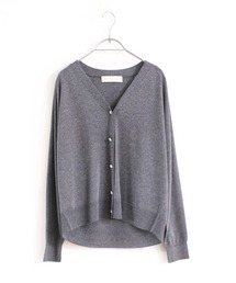 Marilyn Moon | 16G lame knit raglan cardigan(カーディガン/ボレロ)