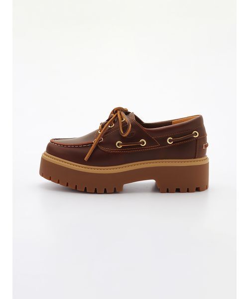 Timberland（ティンバーランド）の「【Timberland】A2QDM-D57 STONE STREET BOAT SHOE（スニーカー・レディース・バーガンディー・22.5/23.5/24/23）」の3枚目の写真