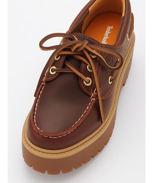 Timberland（ティンバーランド）の「【Timberland】A2QDM-D57 STONE STREET BOAT SHOE（スニーカー・レディース・バーガンディー・22.5/23.5/24/23）」の5枚目の写真