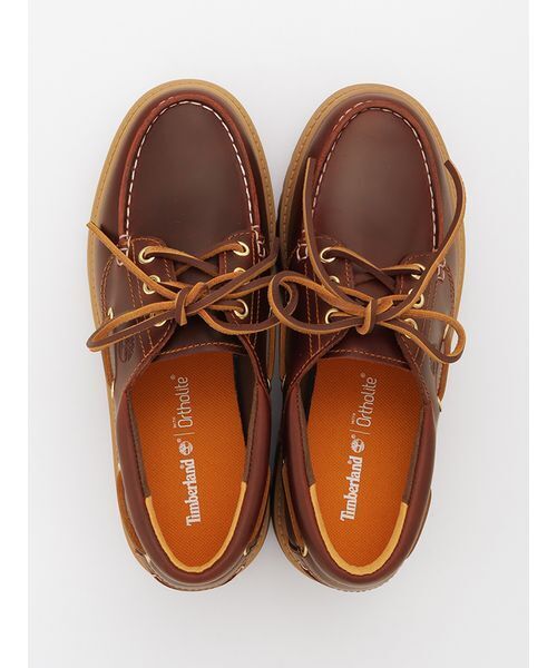 Timberland（ティンバーランド）の「【Timberland】A2QDM-D57 STONE STREET BOAT SHOE（スニーカー・レディース・バーガンディー・22.5/23.5/24/23）」の6枚目の写真