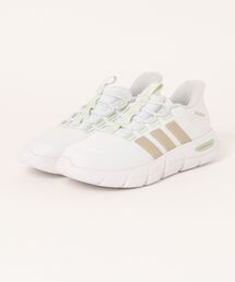 adidas アディダス CF FLEX RAPIDFIT WIDE レディースシューズ(CFフレックスラピッドフィット) KJ4708 [HF] フットウェアホワイト/サイバーメタリック