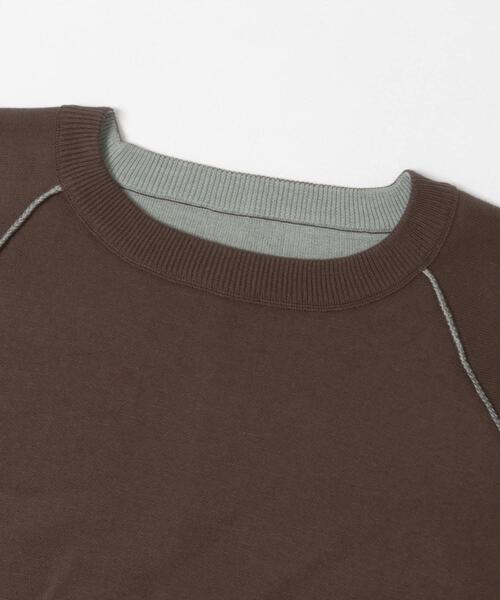 ITEMS URBANRESEARCH(アイテムズ アーバンリサーチ)の「ラグランスリーブリバーシブルニット(ニット/セーター・レディース・ピンク系その他/ブラウン系その他/ブルー系その他・FREE)」の11枚目の写真