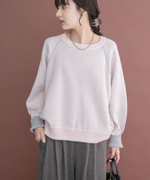 ITEMS URBANRESEARCH(アイテムズ アーバンリサーチ)の「ラグランスリーブリバーシブルニット(ニット/セーター・レディース・ピンク系その他/ブラウン系その他/ブルー系その他・FREE)」の21枚目の写真