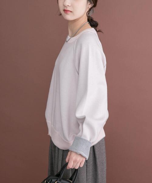 ITEMS URBANRESEARCH(アイテムズ アーバンリサーチ)の「ラグランスリーブリバーシブルニット(ニット/セーター・レディース・ピンク系その他/ブラウン系その他/ブルー系その他・FREE)」の22枚目の写真