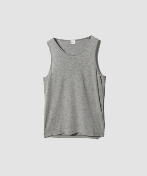 UNUS(ユナス)の「UNUS / Soft Touch Tank Top(タンクトップ・レディース・ブルー/グレー/ピンク・FREE)」の1枚目の写真