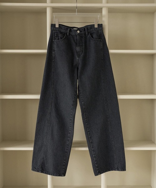 anuke(アンヌーク)の「Panel Black Denim(デニムパンツ・レディース・ブラック・38inch/36inch)」の9枚目の写真
