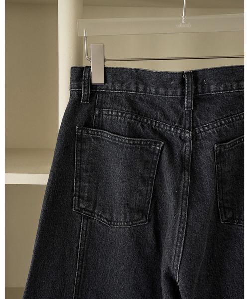 anuke(アンヌーク)の「Panel Black Denim(デニムパンツ・レディース・ブラック・38inch/36inch)」の11枚目の写真
