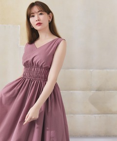 Little Butterfly Sleeve Dress（ワンピース）｜Her lip to（ハー